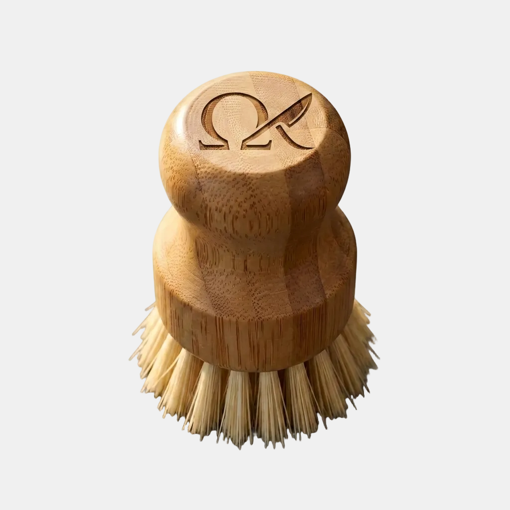 OMEGA wooden dish brush