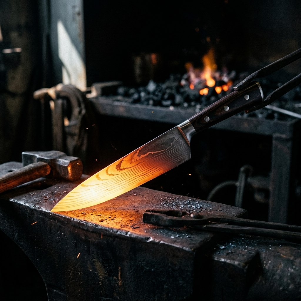 OMEGA Ripple Series – 3-Piece Damascus Knife Set
