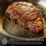 Titanium Hammered Deep Pan