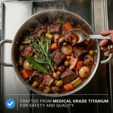 Titanium Deep Braising Pan Pro